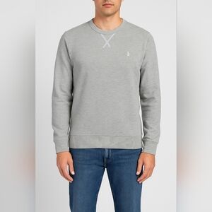 An Original Penguin Men's Gray Sweater Size L Cotton 90%